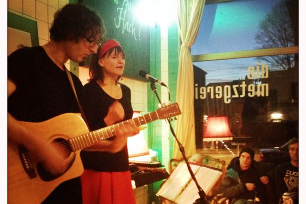 Musique in Aspik in der Metzgerei