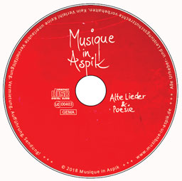 Musique in Aspik CD